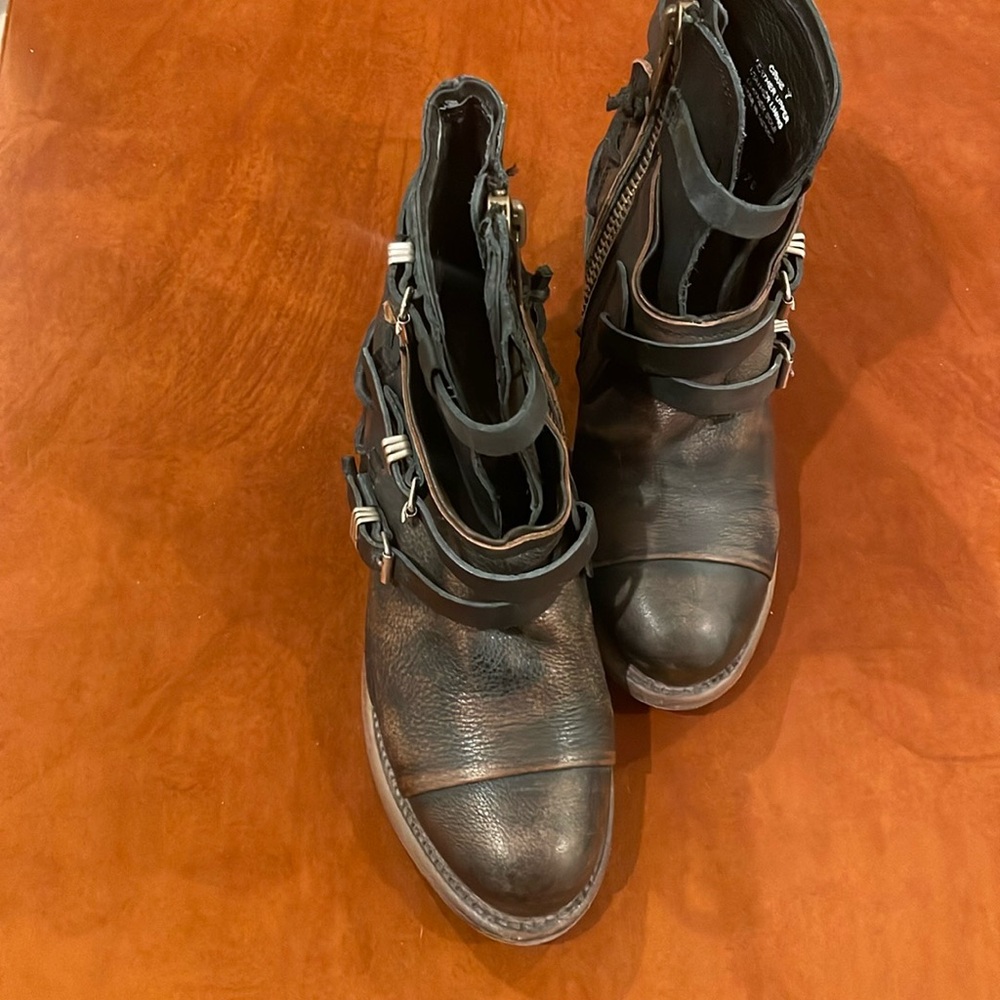 Freebird ankle boots.